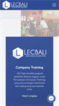 Mobile Screenshot of lecbali.com